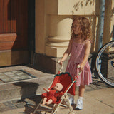 Konges Sløjd A/S WOVEN DRESSES raspberry check