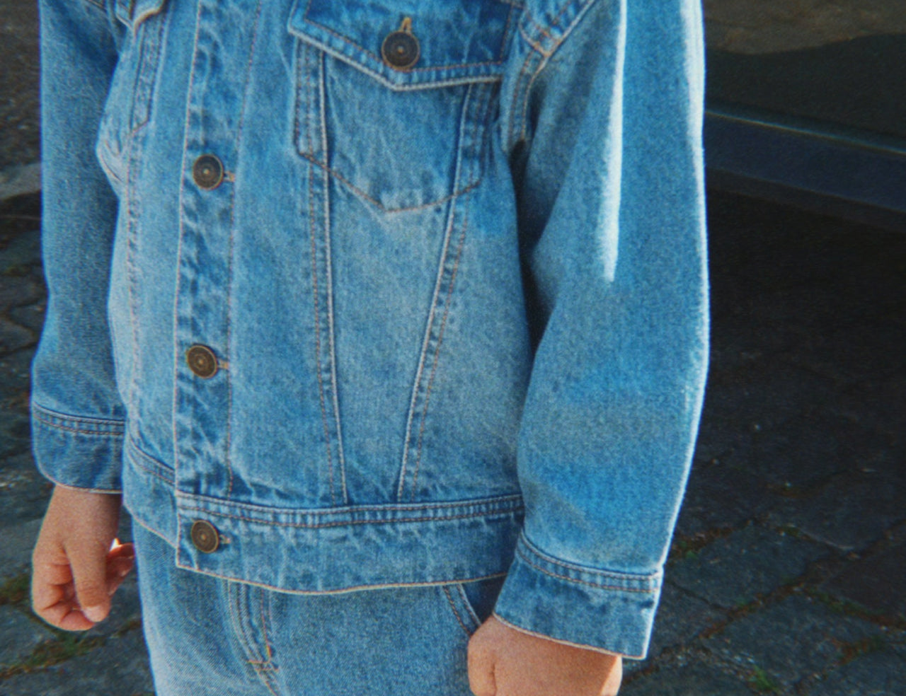 Konges Sløjd A/S WOVEN JACKETS & VESTS denim blue
