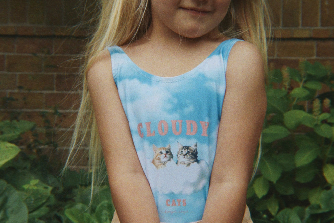 Konges Sløjd A/S SWIMSUITS cloudy cats