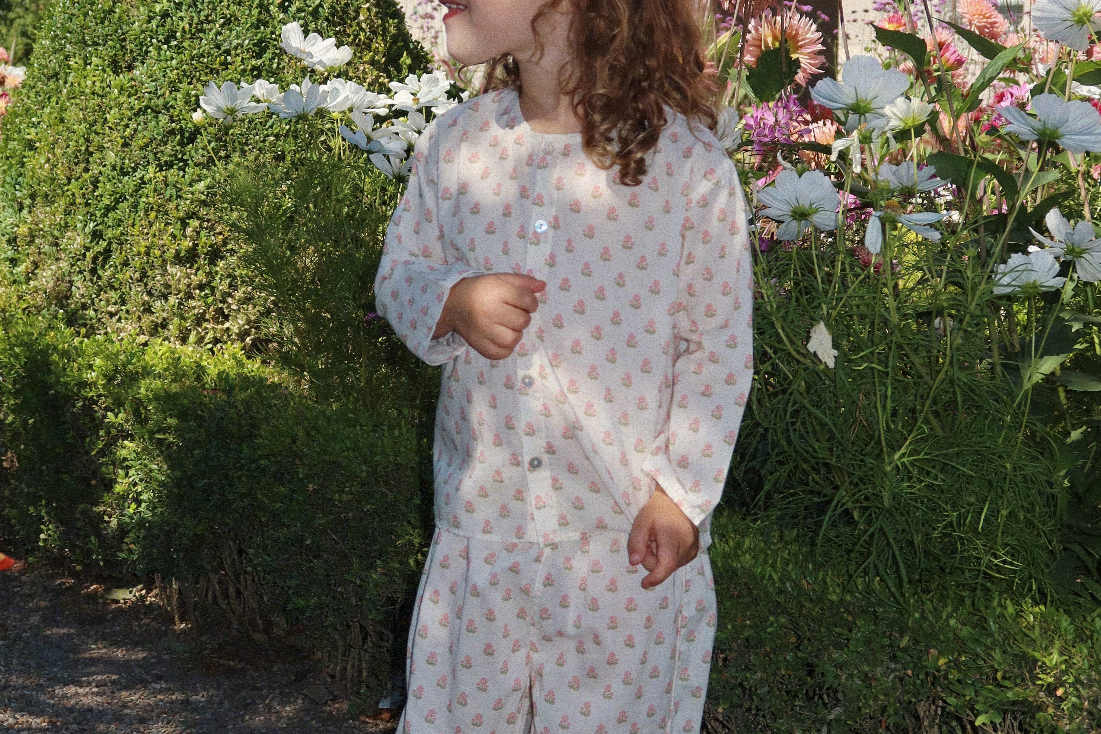 Konges Sløjd A/S WOVEN PANTS carta fiori