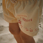 Konges Sløjd A/S SWIMSHORTS banana crepe