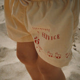 Konges Sløjd A/S SWIMSHORTS banana crepe