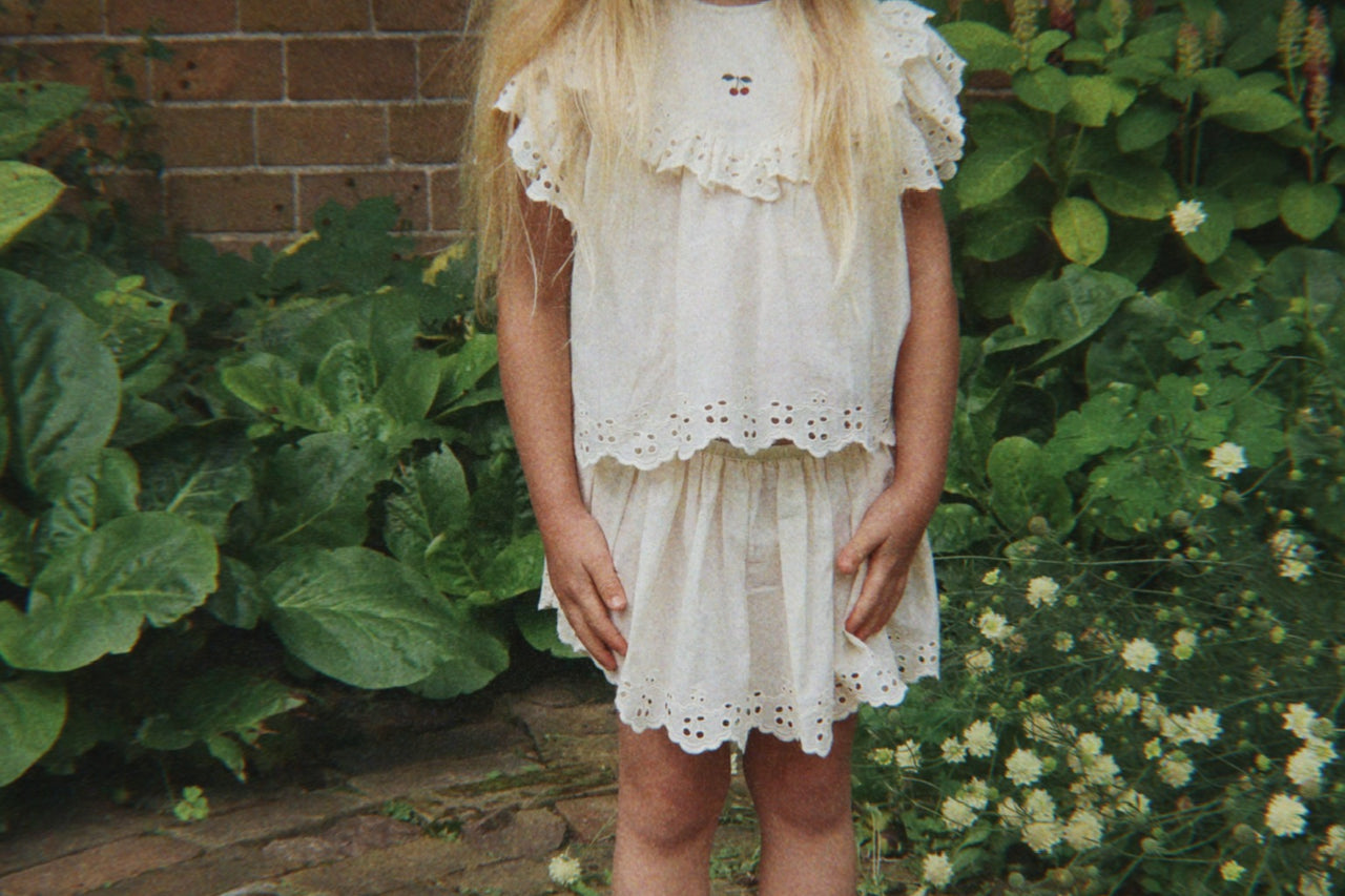 Konges Sløjd A/S WOVEN SKIRTS antique white