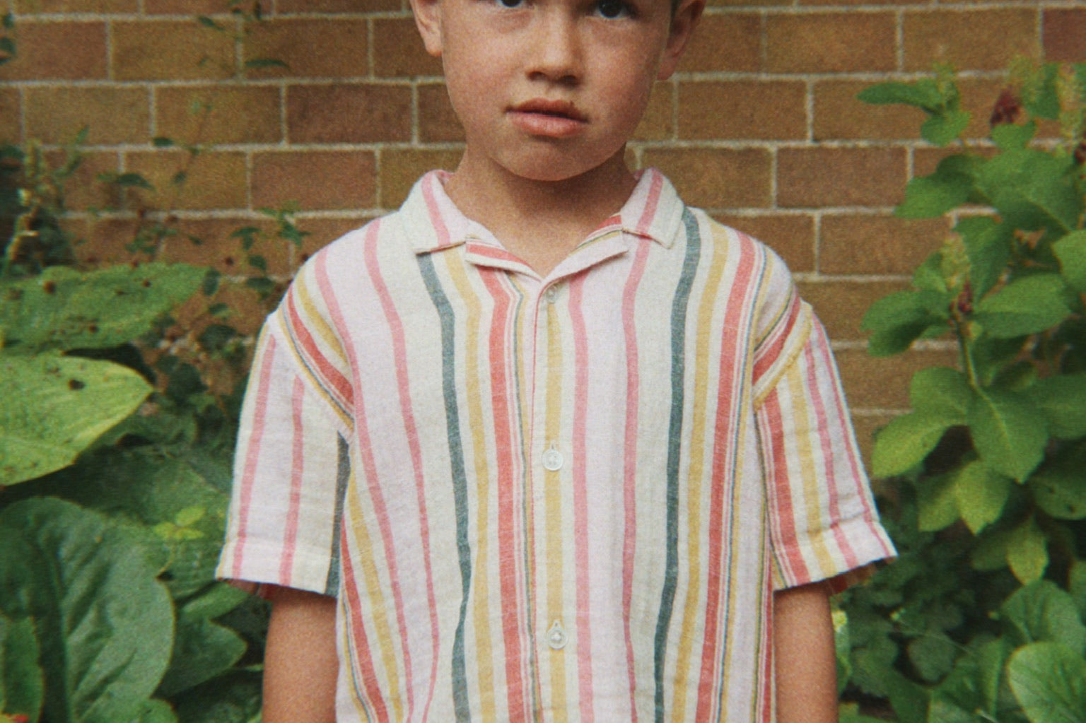 Konges Sløjd A/S WOVEN SHORT SLEEVE SHIRTS malibu stripe