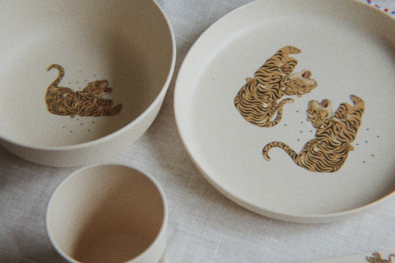 Konges Sløjd A/S TABLEWARE tiger ruggito
