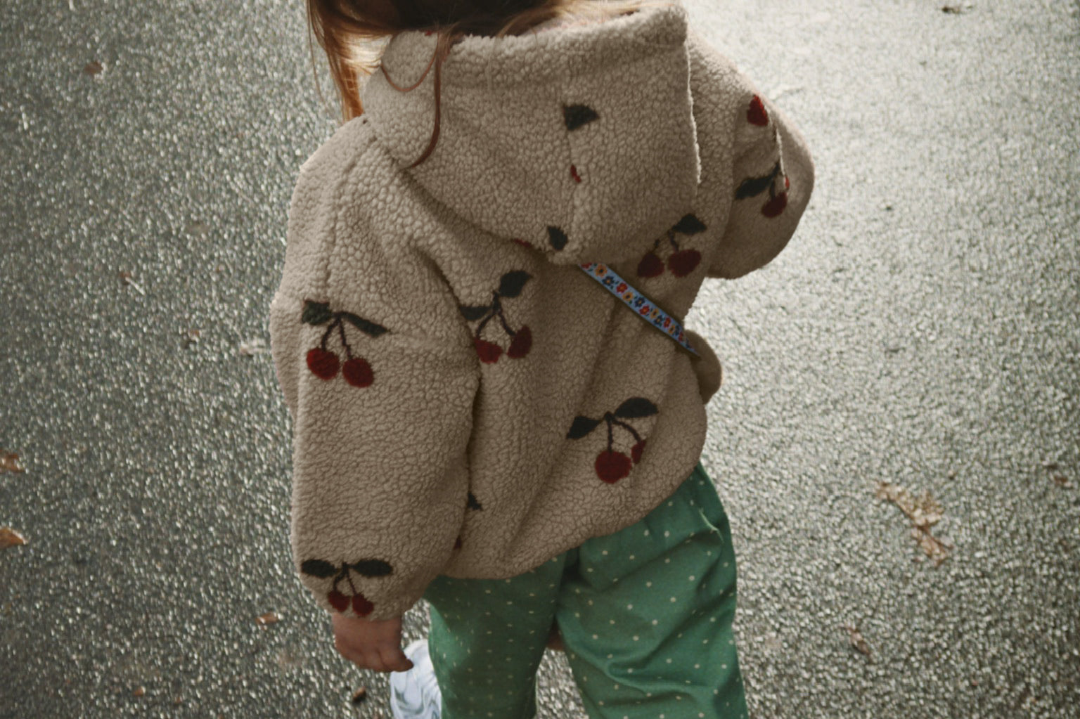 Konges Sløjd A/S WOVEN PANTS dot pistacchi