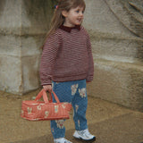 Konges Sløjd A/S KNITTED BLOUSES & VESTS mahogany stripe