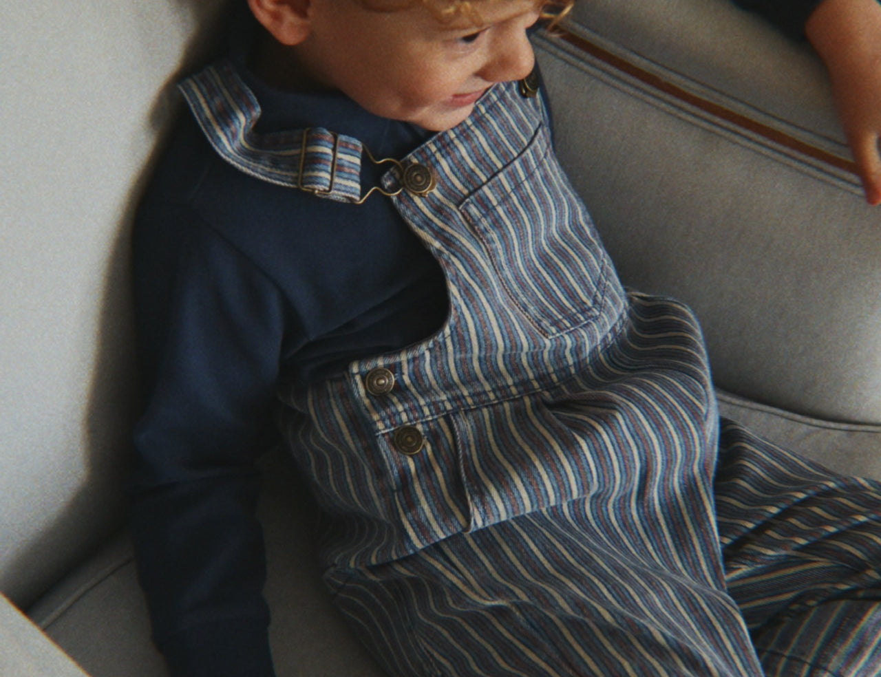 Konges Sløjd A/S WOVEN ROMPERS & JUMPSUITS tricolore bleu