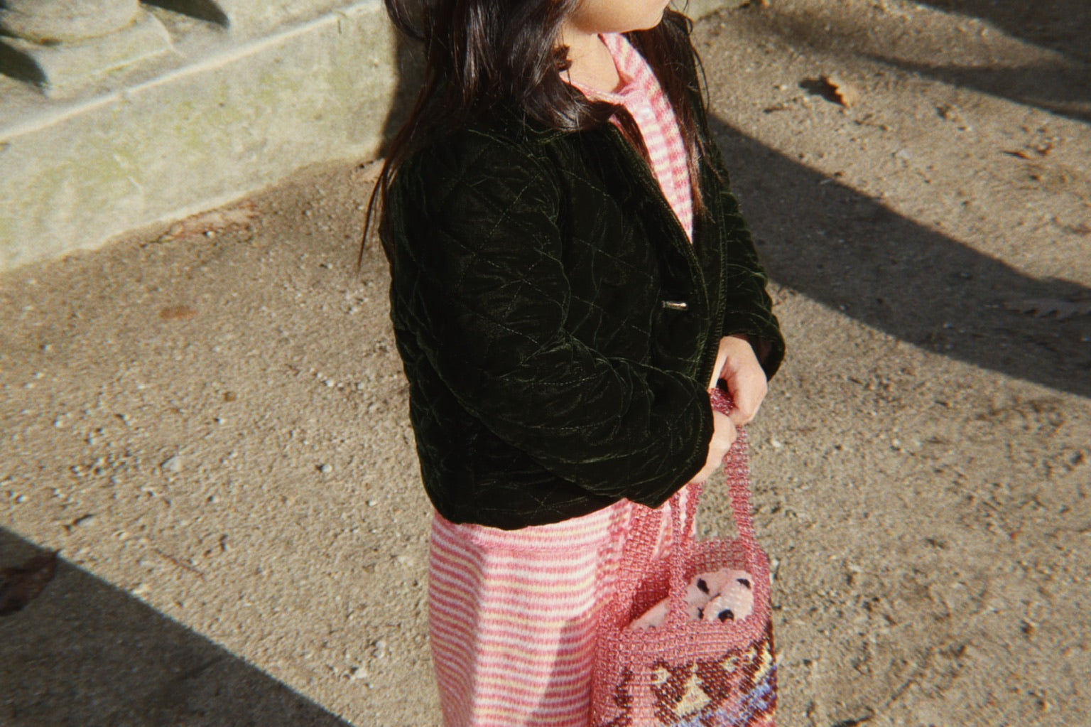 Konges Sløjd A/S KNITTED PANTS multi stribe