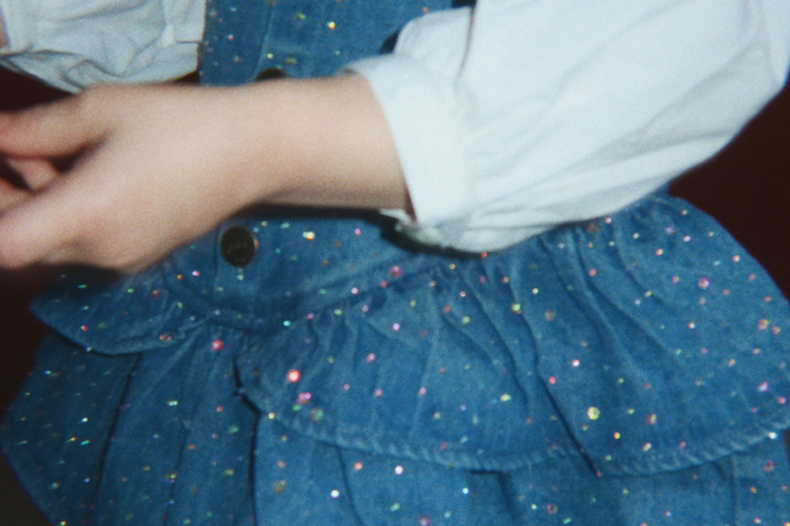 Konges Sløjd A/S WOVEN DRESSES denim sparkle