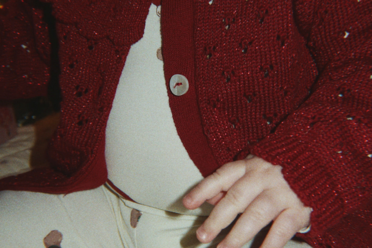 Konges Sløjd A/S KNITTED CARDIGANS red dahlia