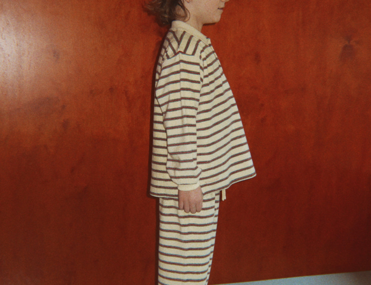 Konges Sløjd A/S JERSEY PANTS classroom stripe