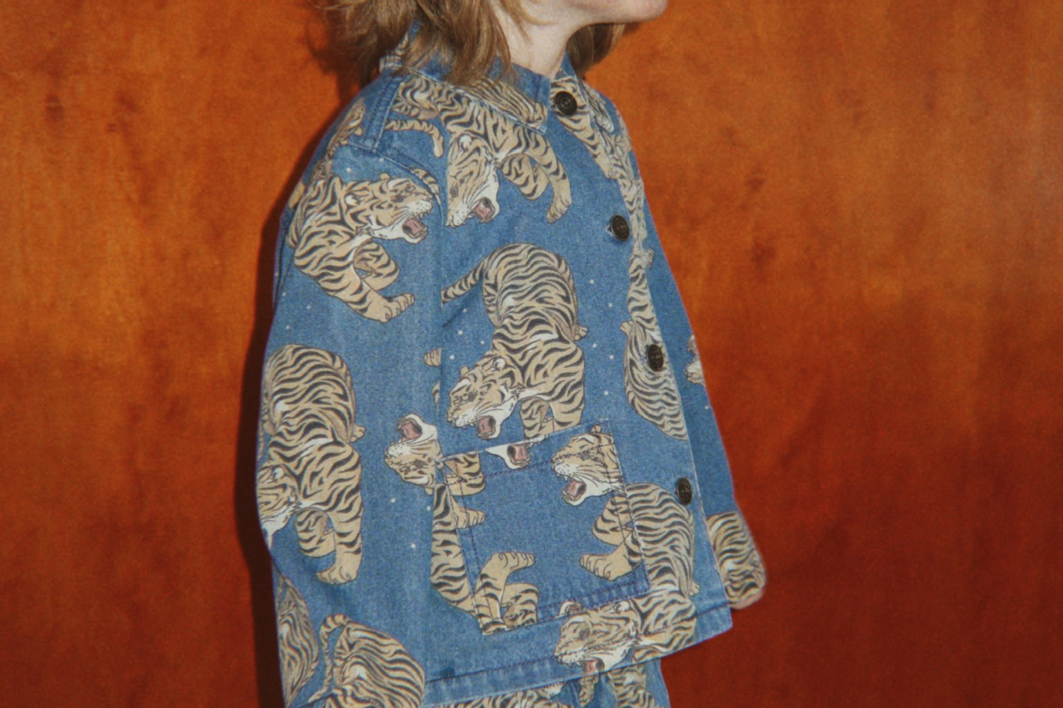 Konges Sløjd A/S WOVEN PANTS panthera