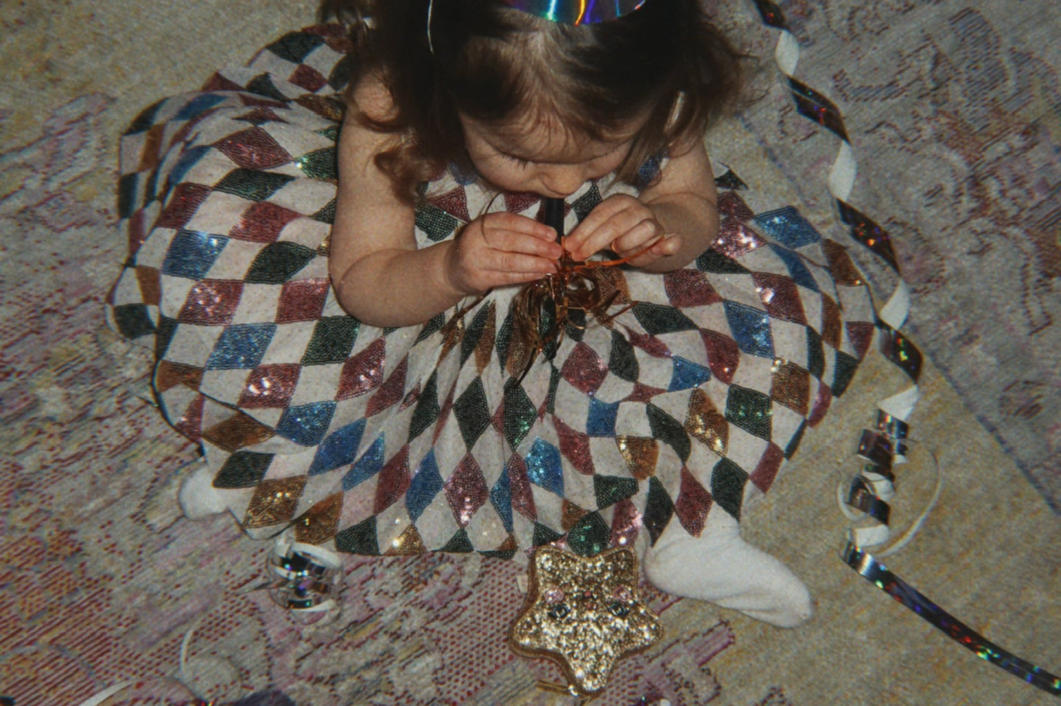 Konges Sløjd A/S WOVEN DRESSES harlekin sequin