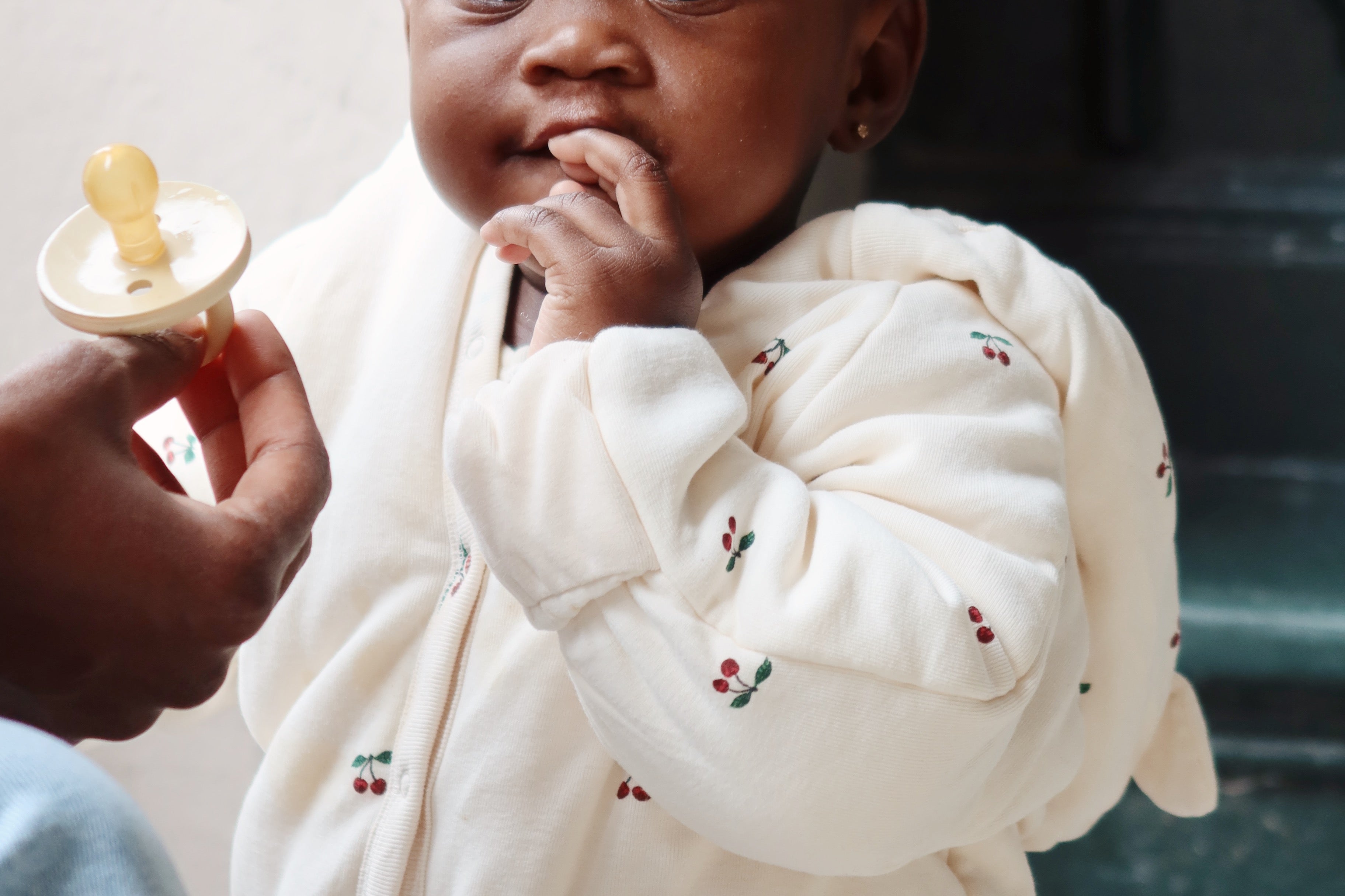 Konges Sløjd A/S PADDED ONESIES cherry