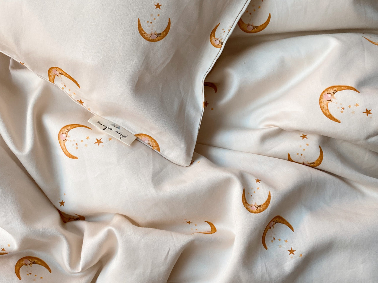 Konges Sløjd A/S BABY BEDDING moon/light grey