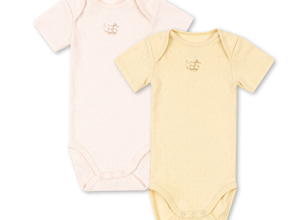 Konges Sløjd A/S BODYSTOCKINGS banana crepe/creole pink