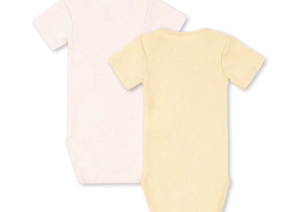 Konges Sløjd A/S BODYSTOCKINGS banana crepe/creole pink