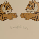 Konges Sløjd A/S TRAVEL SUITCASE tiger