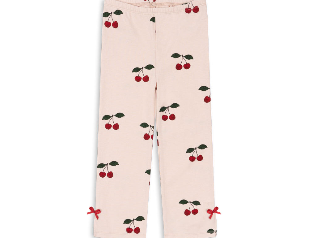 Konges Sløjd A/S JERSEY PANTS ma grande cerise peony