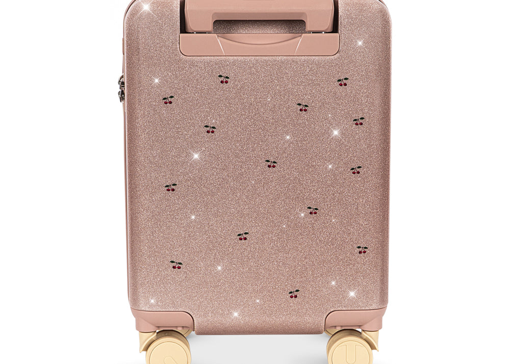Konges Sløjd A/S TRAVEL SUITCASE cherry glitter