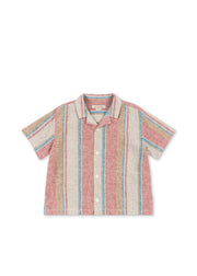 Konges Sløjd A/S WOVEN SHORT SLEEVE SHIRTS stan stripe