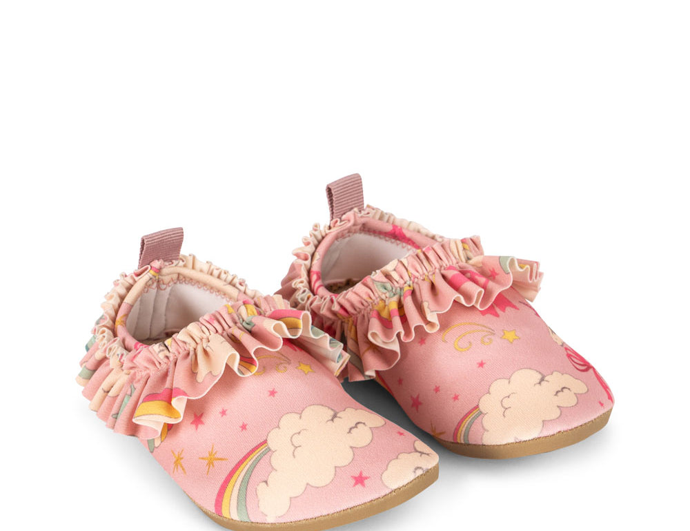 Konges Sløjd A/S UV SWIMSHOES rainbow bow
