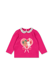 Konges Sløjd A/S JERSEY BLOUSES viva magenta