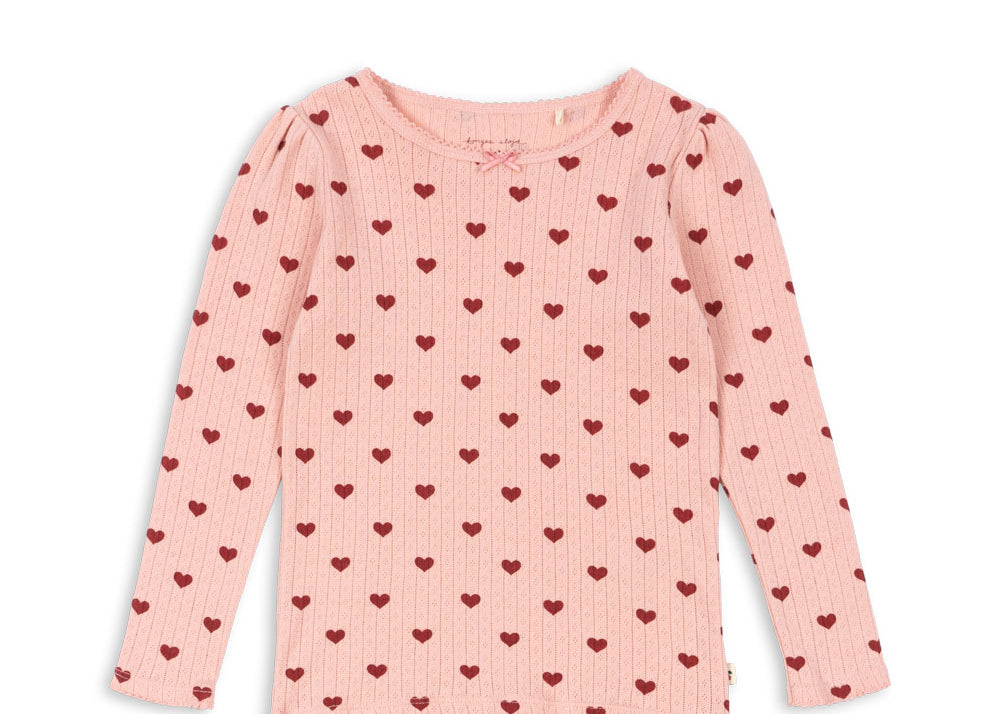 Konges Sløjd A/S JERSEY BLOUSES amour rouge