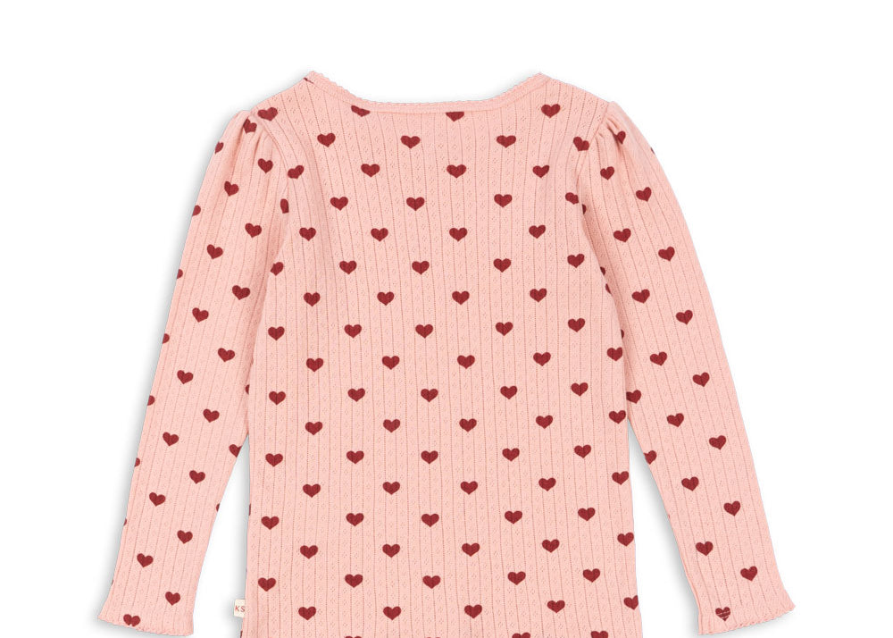 Konges Sløjd A/S JERSEY BLOUSES amour rouge