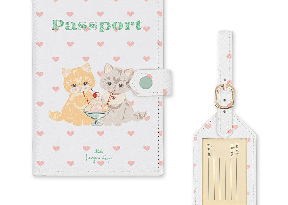 Konges Sløjd A/S TRAVEL SUITCASE kitty gelateria