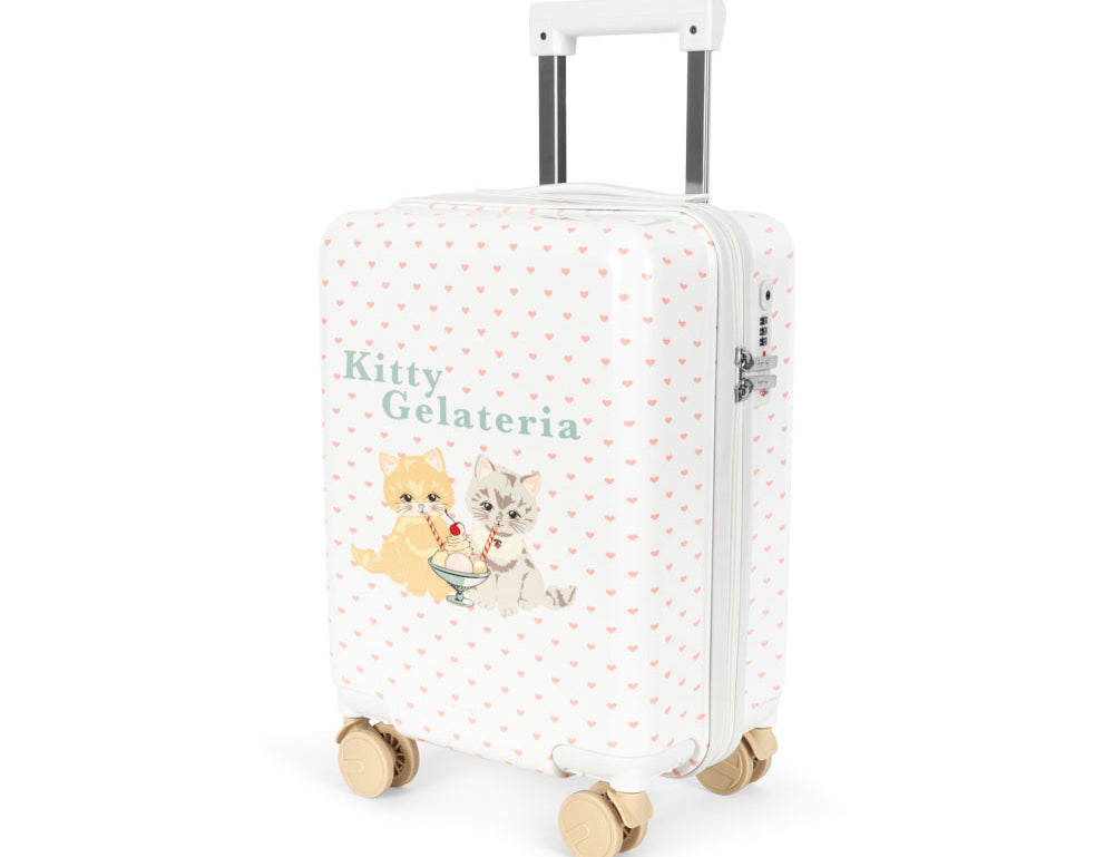 Konges Sløjd A/S TRAVEL SUITCASE kitty gelateria
