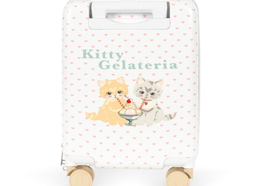 Konges Sløjd A/S TRAVEL SUITCASE kitty gelateria