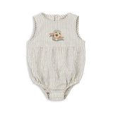 Konges Sløjd A/S WOVEN ROMPERS & JUMPSUITS stripe bluie