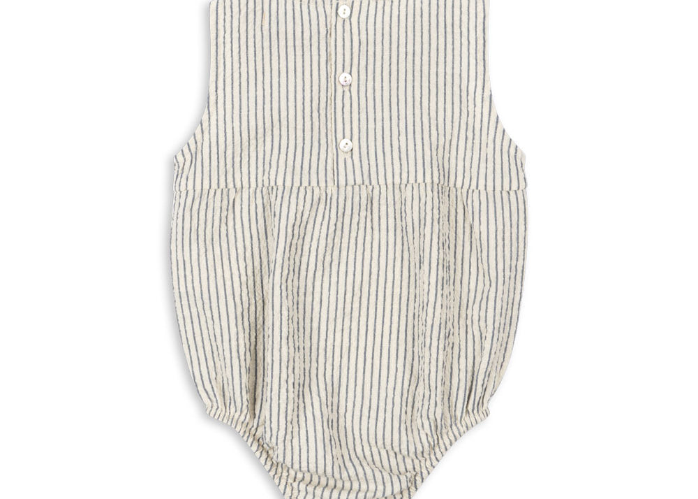 Konges Sløjd A/S WOVEN ROMPERS & JUMPSUITS stripe bluie