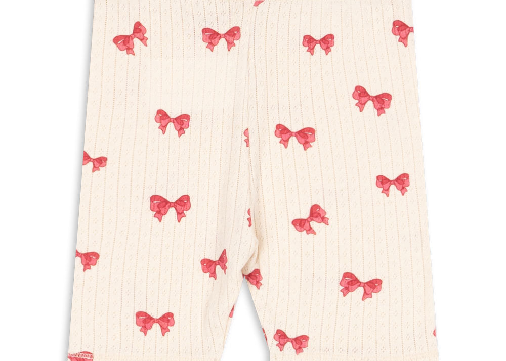 Konges Sløjd A/S JERSEY SHORTS & BLOOMERS rosia bow