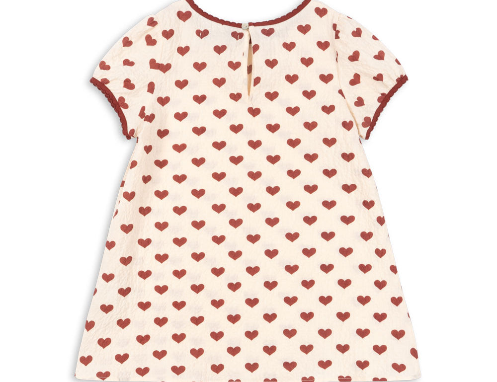 Konges Sløjd A/S WOVEN DRESSES amour rouge