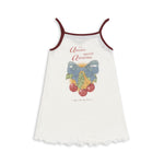 Konges Sløjd A/S JERSEY DRESSES off white/amarena