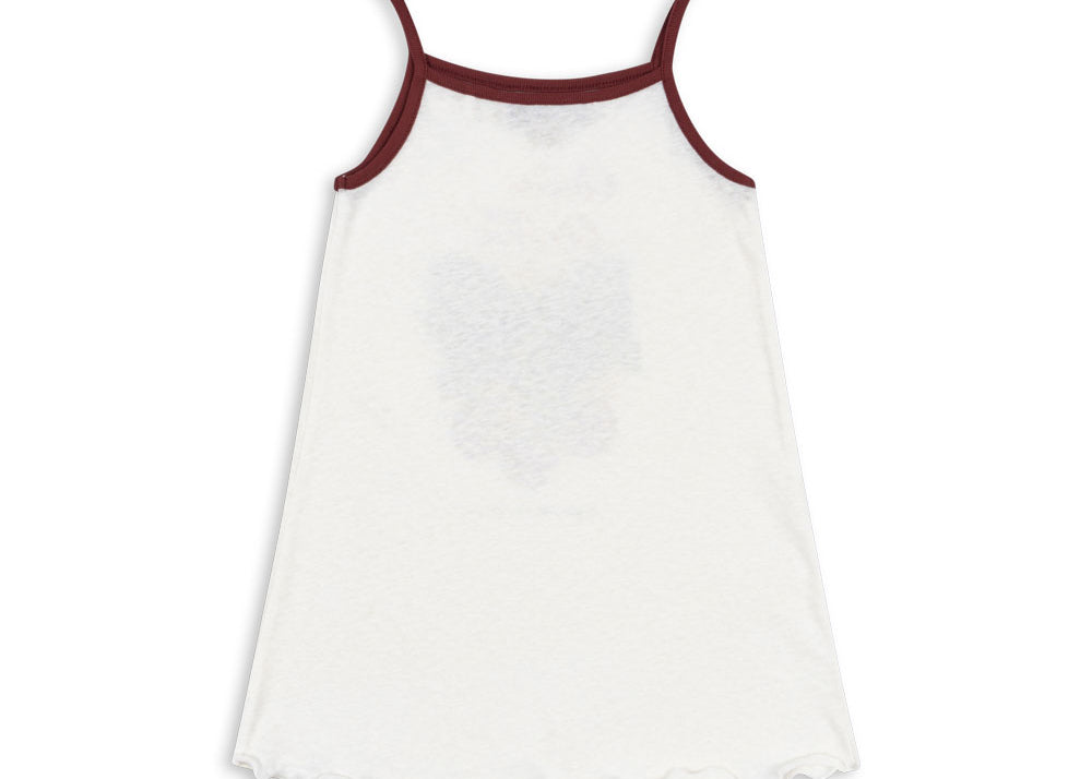 Konges Sløjd A/S JERSEY DRESSES off white/amarena