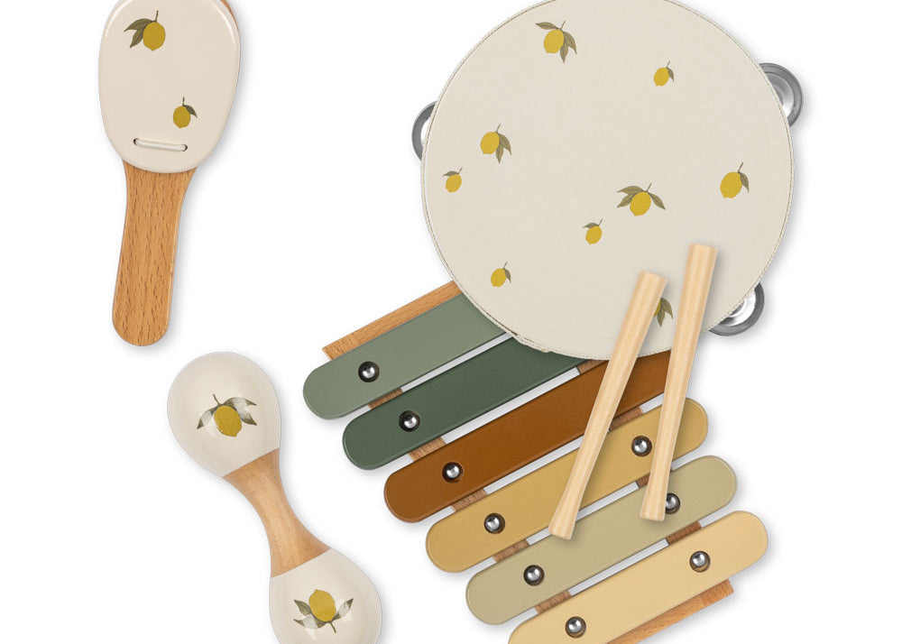 Konges Sløjd A/S MUSIC TOYS lemon