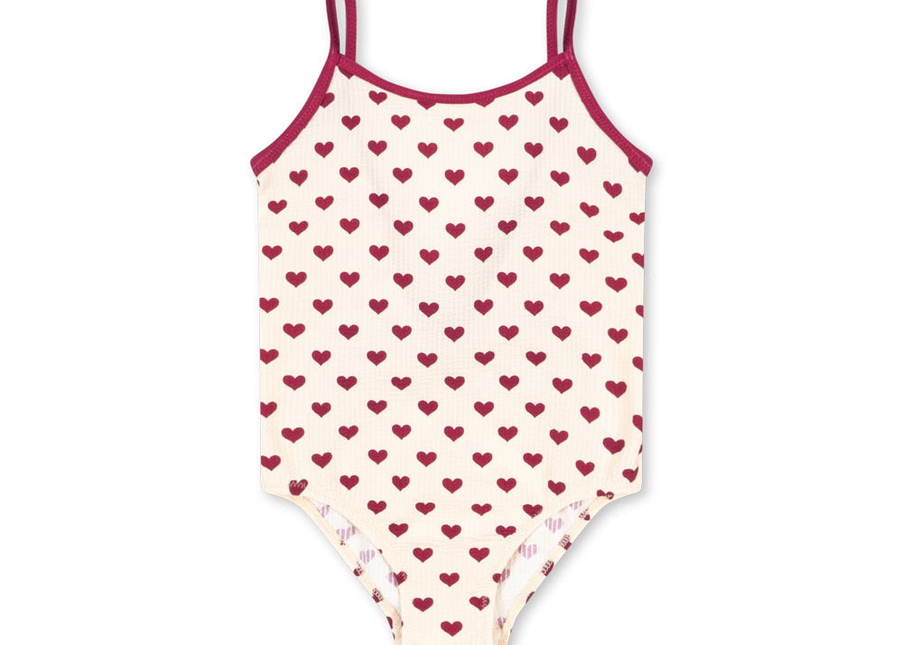 Konges Sløjd A/S SWIMSUITS coeur sangria