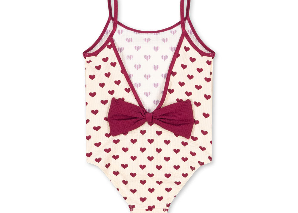 Konges Sløjd A/S SWIMSUITS coeur sangria