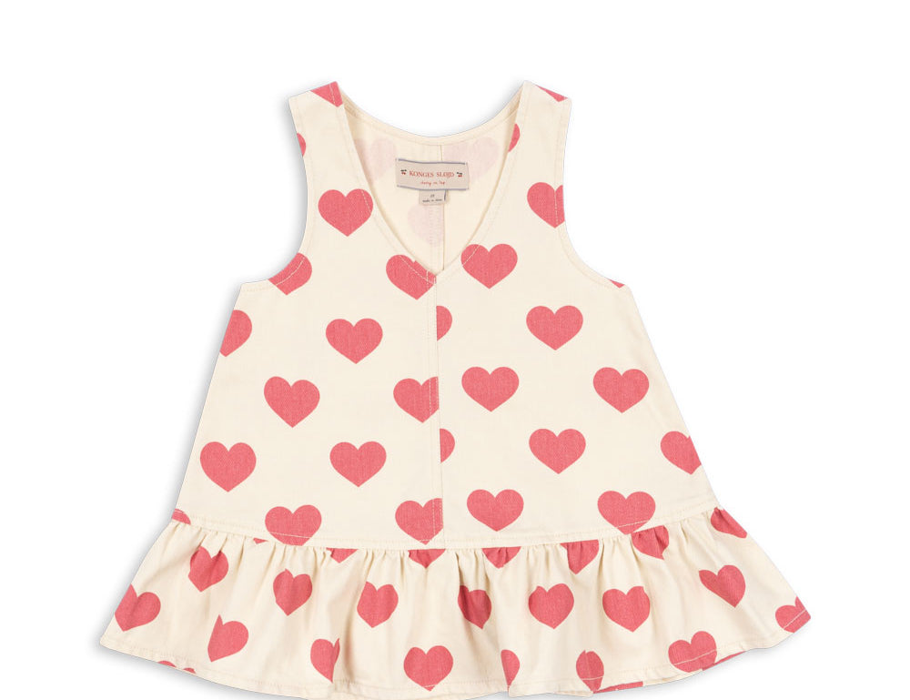 Konges Sløjd A/S WOVEN DRESSES bon coeur pink