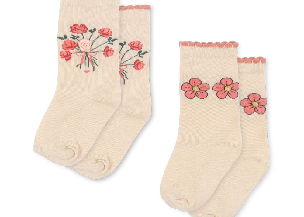 Konges Sløjd A/S SOCKS rose mix