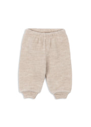 Konges Sløjd A/S JERSEY PANTS oatmeal melange