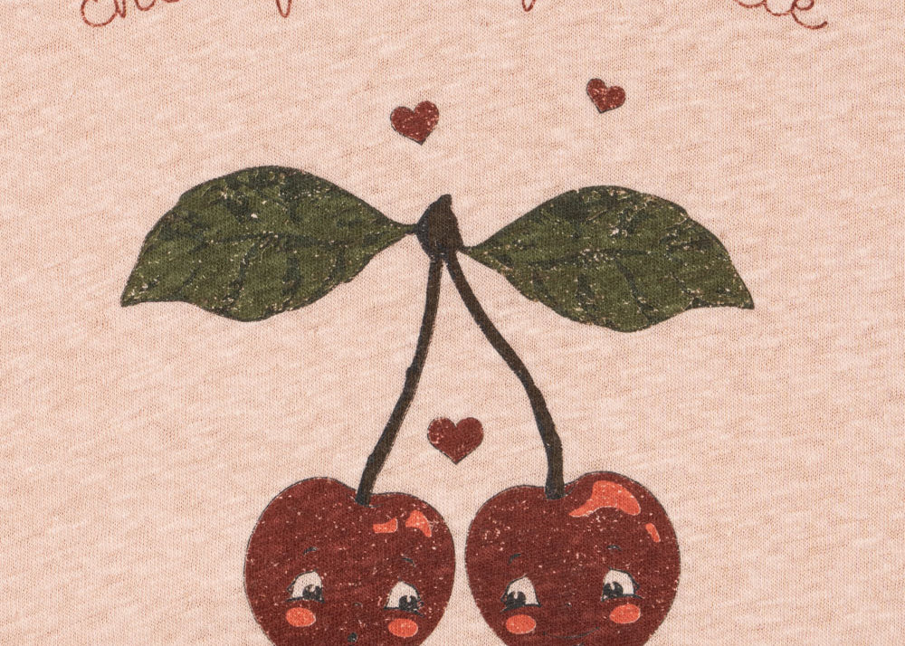 Konges Sløjd A/S JERSEY T-SHIRTS cameo rose