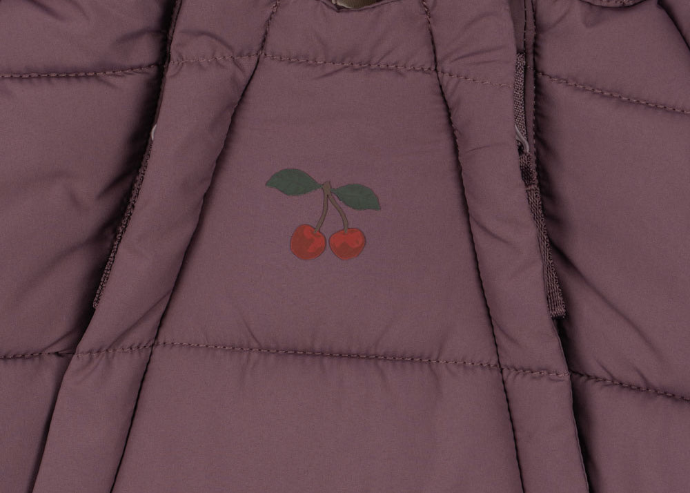 Konges Sløjd A/S PADDED ONESIES hortensia