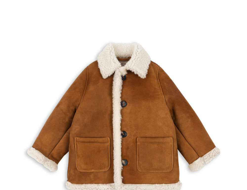 Konges Sløjd A/S JACKETS & COATS cognac
