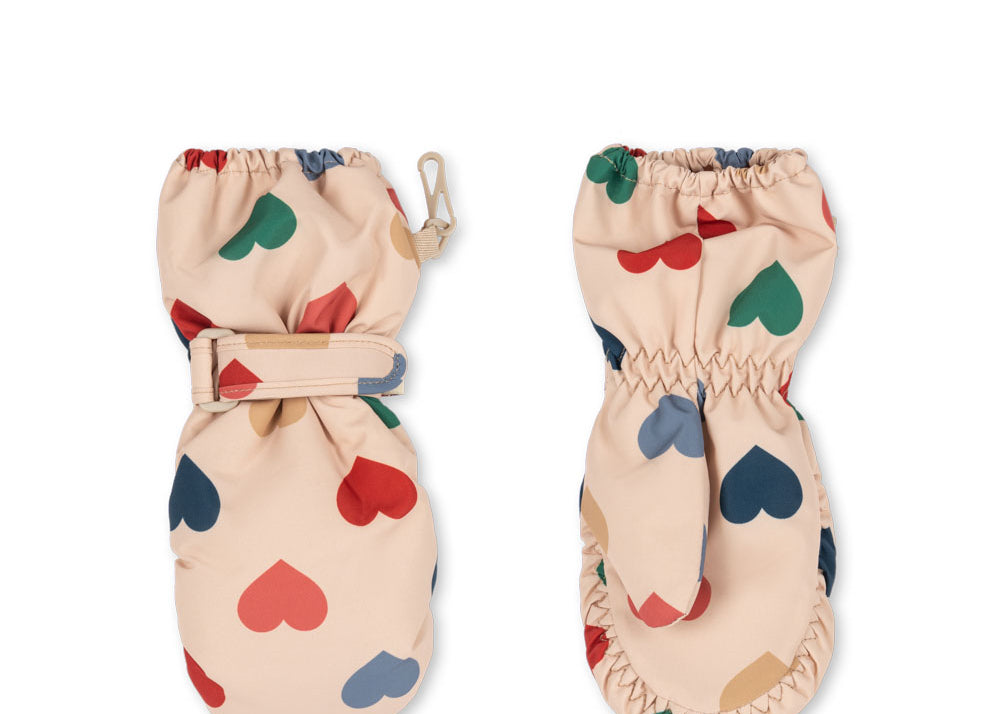 Konges Sløjd A/S MITTENS coeur coloré