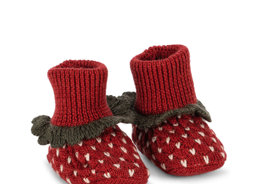Konges Sløjd A/S BABY BOOTS true red